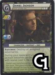 Daniel Jackson, Prior of the Ori